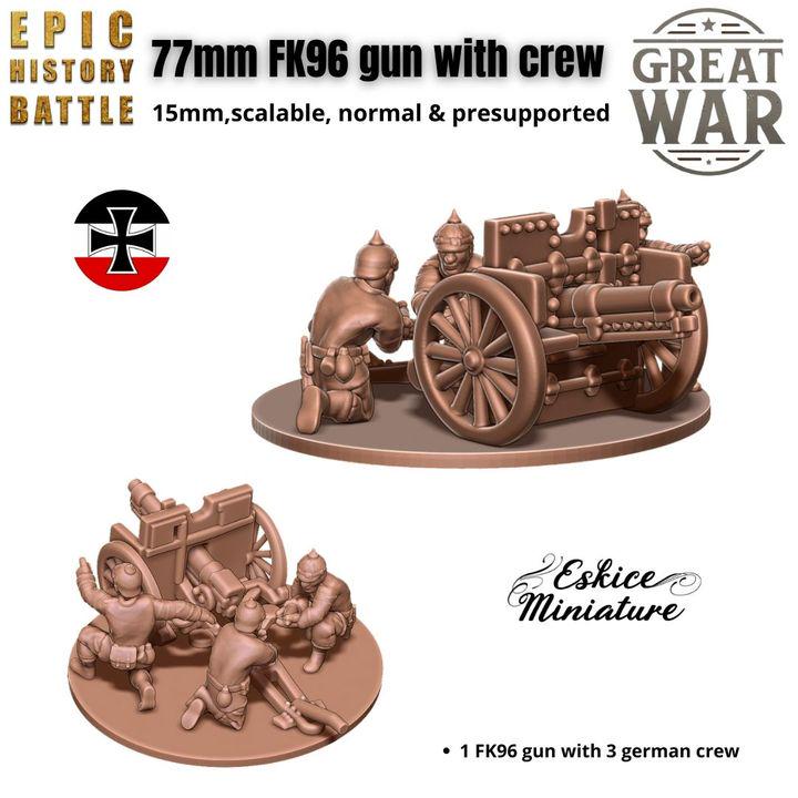 
46pc WW1 German Starter Pack – 15mm 20mm 28mm 32mm 1 35 Scale – Infantry, Vehicles & Artillery – Eskice Miniature