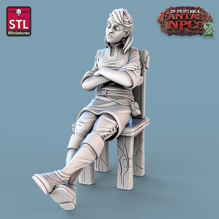
Classroom Scatter DnD Dungeons and Dragons 28mm/32mm Diorama Figurines Children Miniature School Miniatures TTRPG Fantasy Scatter Terrain