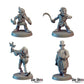 
DnD Starter Pack, Forest Miniature Scatter terrain 28mm/32mm Magical Minis Mushroom Miniatures TTRPG Fantasy Wargaming Miniatures Forest NPC