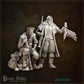 
2pc Hunters Townsfolk NPCs A Lucky Shot DnD Dungeons and Dragons 28mm/32mm TTRPG Fantasy Wargame Bird Prey Miniatures Miniature Villagers