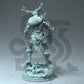 
Barbarian Druid Fey Miniature Dungeons and Dragons Mini RPG Tabletop Miniature DnD Painting Pathfinder 5e DnD Forest Monster Treneal - DmS