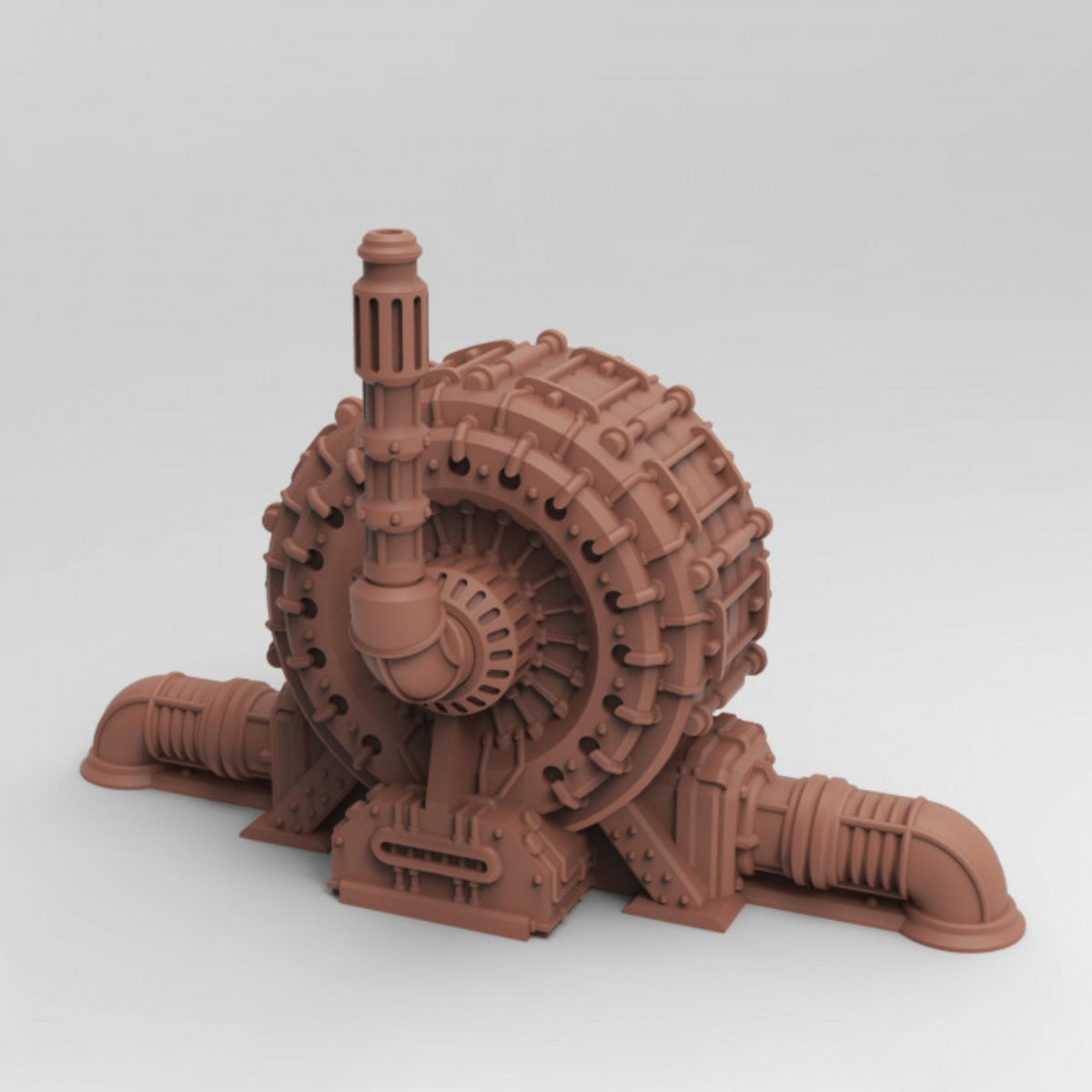 
Industrial Steam Turbine    SciFi Terrain    28mm 32mm Scale    Wargame Terrain    by  Tesseract Tomb
