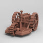 Dozer Engine, 28mm 32mm Scifi Industrial Vehicles Miniature Terrain for Cyberpunk RPGs 40K Miniature Train Dioramas Post-apocalyptic Wargame