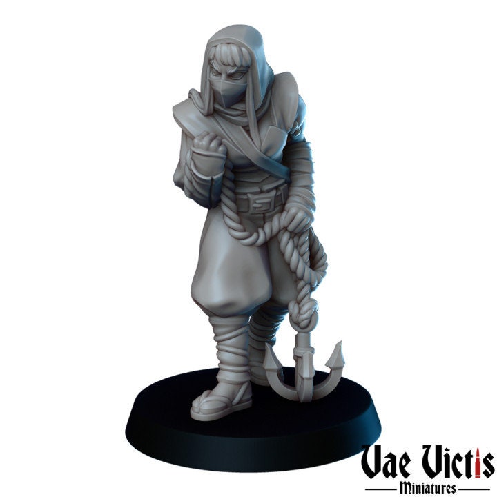 
Thieves Guild Squad set of 7 DnD Miniature Thief Army for Tabletop games, DnD, Dungeons and Dragons, 28mm 32mm by Vae Victis Miniatures