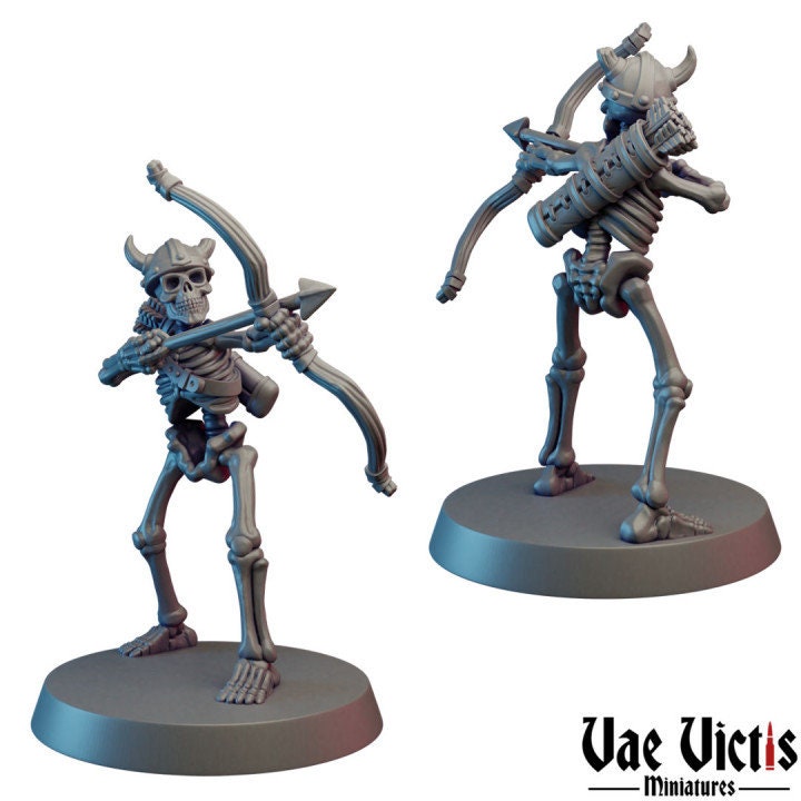 13 pc Skeleton Army Squad DnD Miniature Undead army for Tabletop games D&D War Games by Vae Victis Miniatures Present for DM