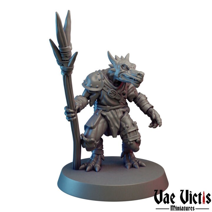 10pc Kobold Miniature Set DnD Dungeons and Dragons Kobold army for Tabletop Wargames Fantasy 3 kobolds trench coat by Vae Victis Miniatures