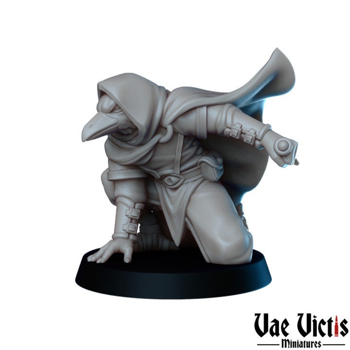 
Thieves Guild Squad set of 7 DnD Miniature Thief Army for Tabletop games, DnD, Dungeons and Dragons, 28mm 32mm by Vae Victis Miniatures