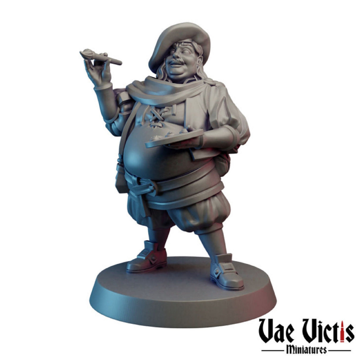 
Painter Figure, DnD, Dungeons and Dragons, Miniature, D&D, Pathfinder, Tabletop, Scatter, 28mm or 32mm, Vae Victis