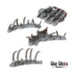 Boneyard Miniatures DnD Dungeons and Dragons 28mm/32mm Skeletal Remains TTRPG Fantasy Tabletop Diorama Scatter Terrain Bone Skeleton
