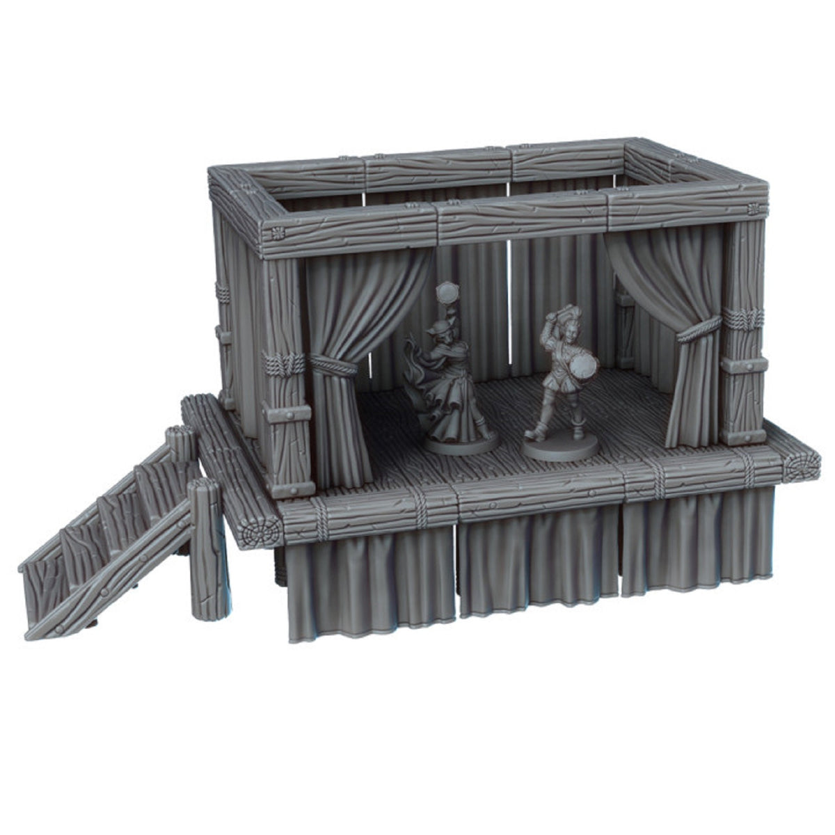 
The Stage, Theater Dnd Miniature Terrain, Dungeons and Dragons, Wargaming, Tabletop