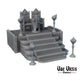 28mm 32mm DnD King Miniature Royal Miniatures Dungeons and Dragons D&D Furniture Castle Scatter Terrain for Tabletop RPG Fantasy Games