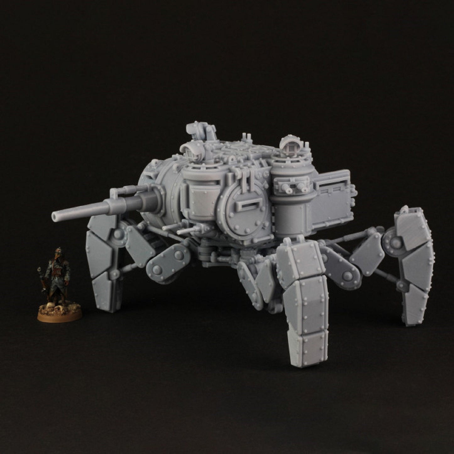 Combat Walker DnD Scifi Vehicles Dungeons and Dragons 40K Walker Droid Mech Walker Robot Tabletop Space Miniatures 4K Mini 28mm/32mm