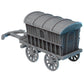 
Merchant Wagon Miniature DnD Dungeons and Dragons 28mm/32mm Wagon 3D Printed Miniature for TTRPGs Wargames Dioramas Traveler Caravan Cart
