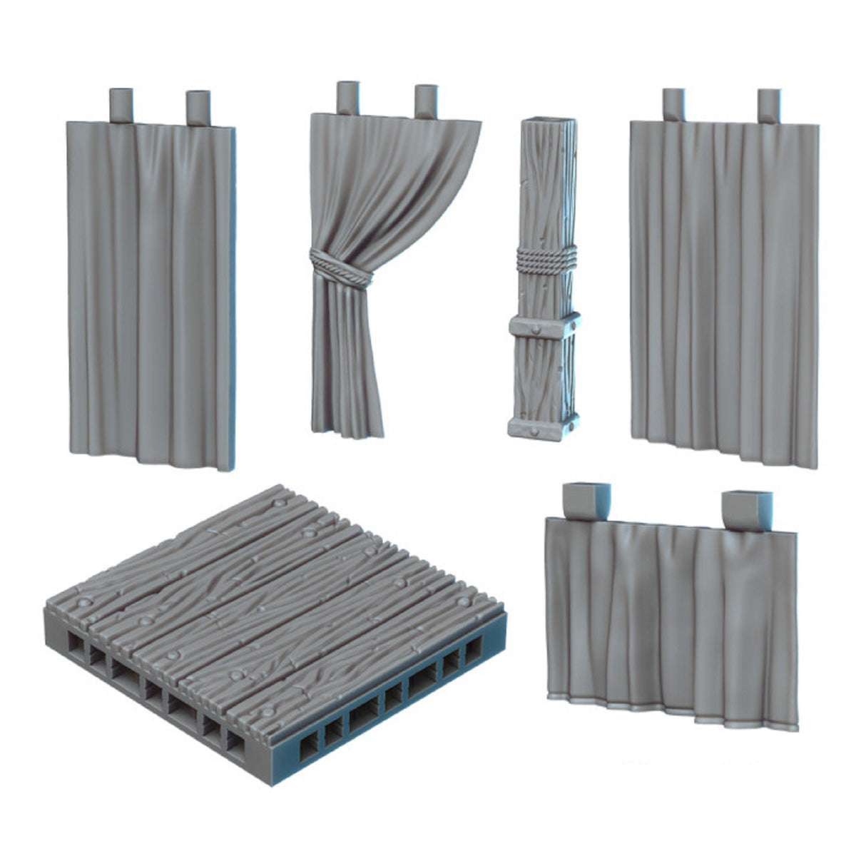 
The Stage, Theater Dnd Miniature Terrain, Dungeons and Dragons, Wargaming, Tabletop
