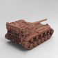 
Wasteland Tank Miniature Mobile Artilery 28mm 32mm Sci Fi Miniatures Vehicles 40K Vehicles DnD Dungeons and Dragons Heavy Armor Vehicles