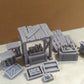 16pc Black Market Set, Market Stalls DnD, Dungeons and Dragons, 28mm Terrain, 32mm Miniatures