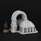 
Pumping Station DnD Train Scatter Terrain Miniature 28mm/32mm 40K Pathfinder Industrial SciFi Scatter Building Miniature Gas Station