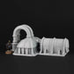 
Pumping Station DnD Train Scatter Terrain Miniature 28mm/32mm 40K Pathfinder Industrial SciFi Scatter Building Miniature Gas Station