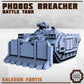 
Tank Miniature Scifi Miniatures Wargaming Vehicles 28mm and 32mm Heroic Scale Sci-Fi Wargaming Tank Model