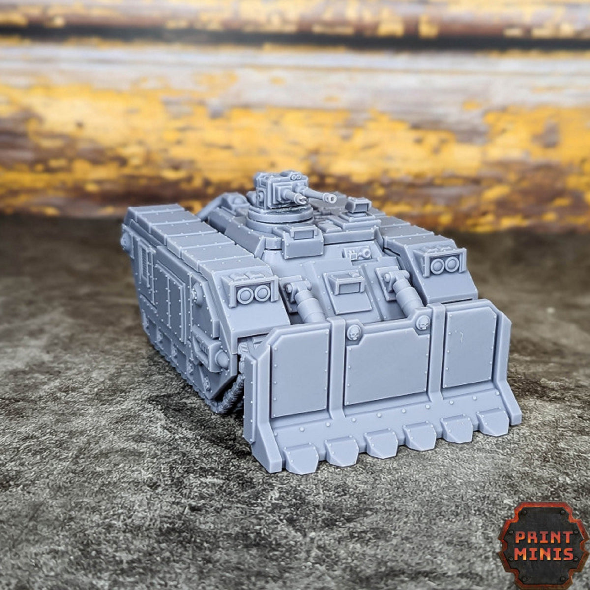 
Tank Miniature Scifi Miniatures Wargaming Vehicles 28mm and 32mm Heroic Scale Sci-Fi Wargaming Tank Model
