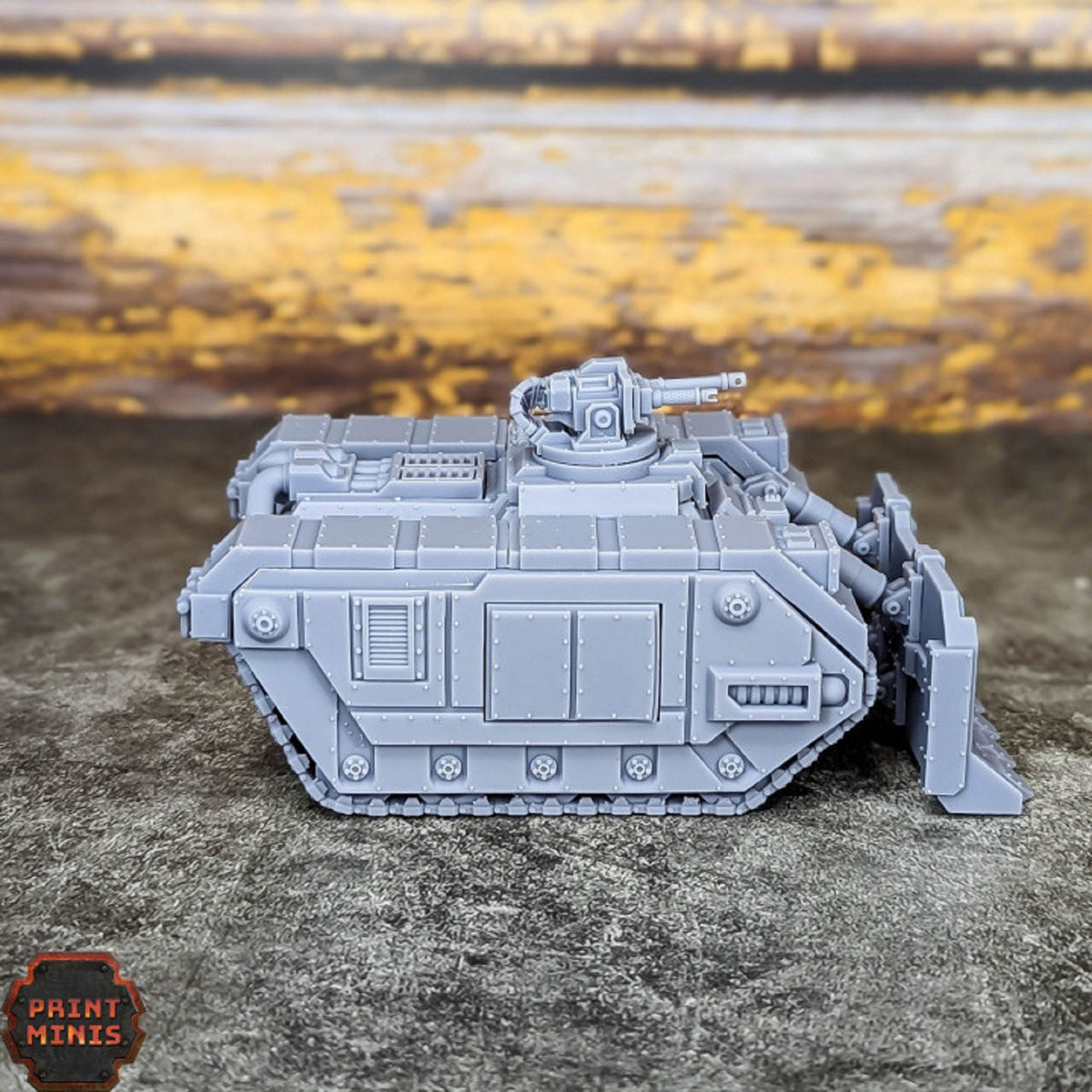 
Tank Miniature Scifi Miniatures Wargaming Vehicles 28mm and 32mm Heroic Scale Sci-Fi Wargaming Tank Model