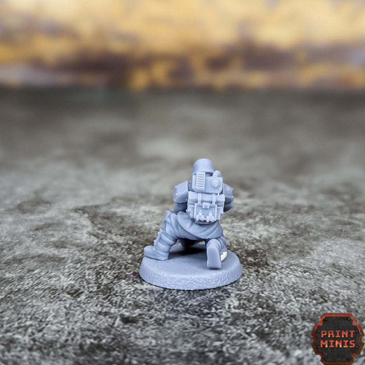 
Medic, DnD Miniature, Dungeons and Dragons, D&D, Pathfinder, Wargaming, Tabletop, 28mm, 32mm, Kaledon Fortis by Print Minis