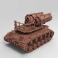 
Windmaker Tank mini, Wasteland Vehicles • Armoured Vehicle • Artillery • 40K • Tabletop RPG mini • Gift for Tabletop Player