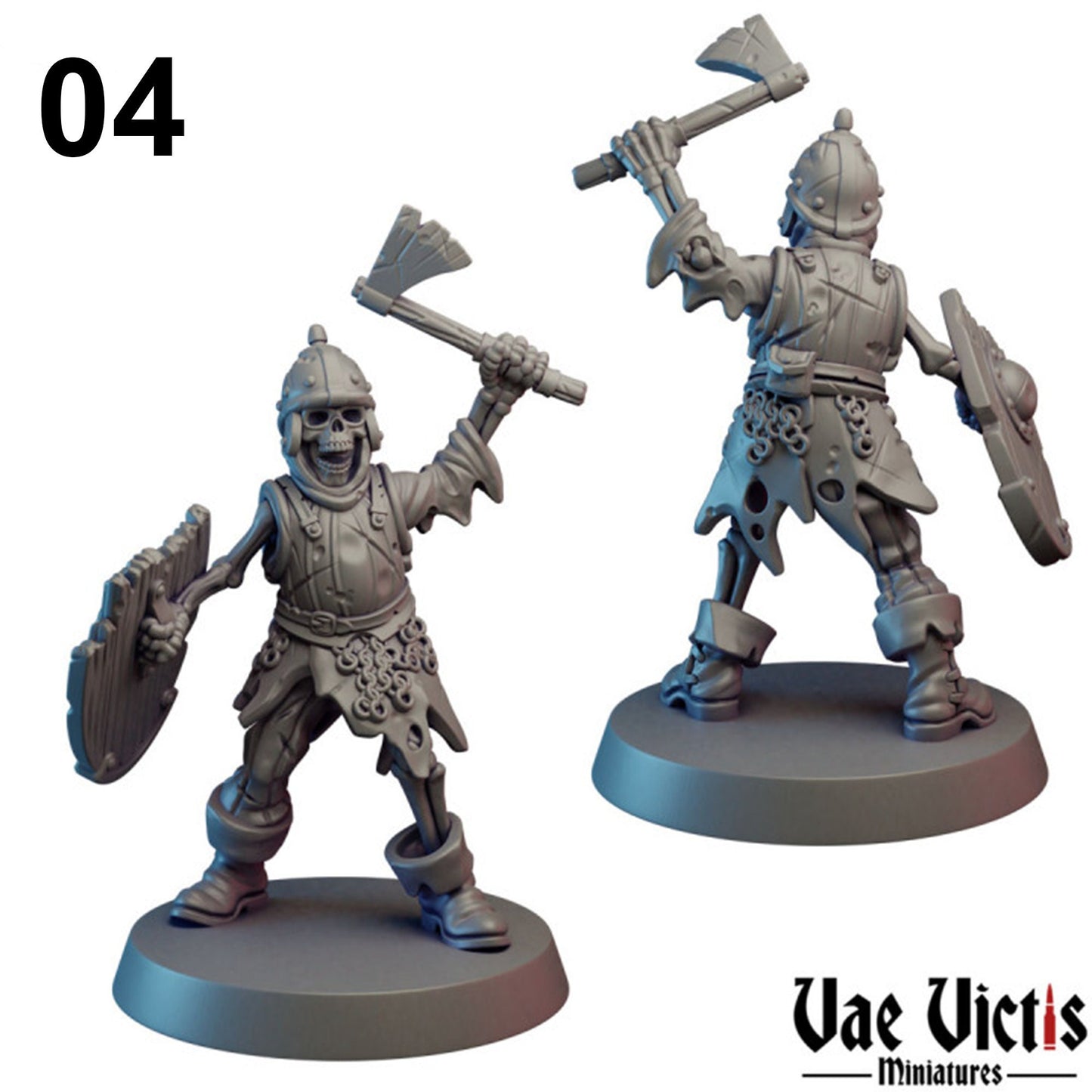 Skeleton Army Squad for DnD Dungeons and Dragons, Undead army, 28mm 32mm TTRPG Games D&D Pathfinder Fantasy RPG Miniatures Skeleton NPCs