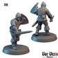 11pc Village Guards for DnD Dungeons and Dragons TTRPG Wargaming Fantasy RPG Miniatures 28mm 32mm Guardsmen by Vae Victis Miniatures