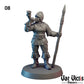 11pc FEMALE Village Guard set for DnD, Dungeons and Dragons, War gaming Guards 28mm 32mm Fantasy TTRPG Fighters by Vae Victis Miniatures