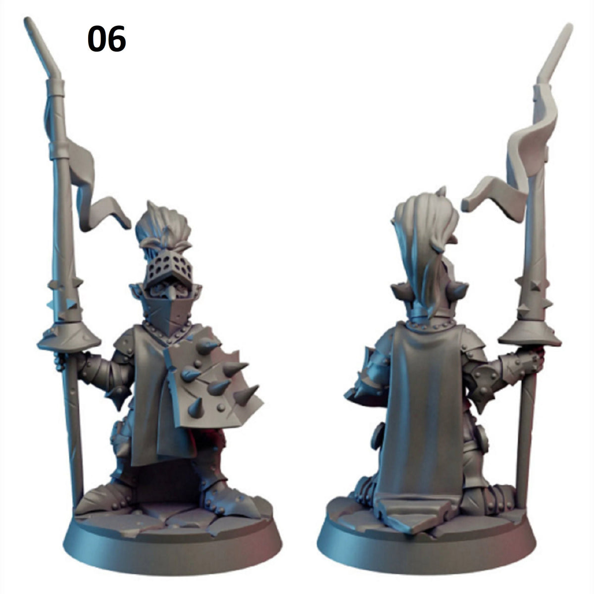 
8pc Goblin Guard Set DnD Dungeons and Dragons 28mm/32mm RPG Wargame Miniature Set Pathfinder Fantasy Miniatures Goblin Figurines