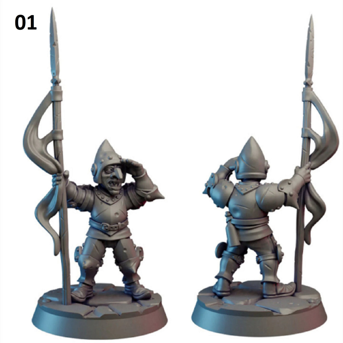 
8 Pc Goblin Guard Set DnD Dungeons and