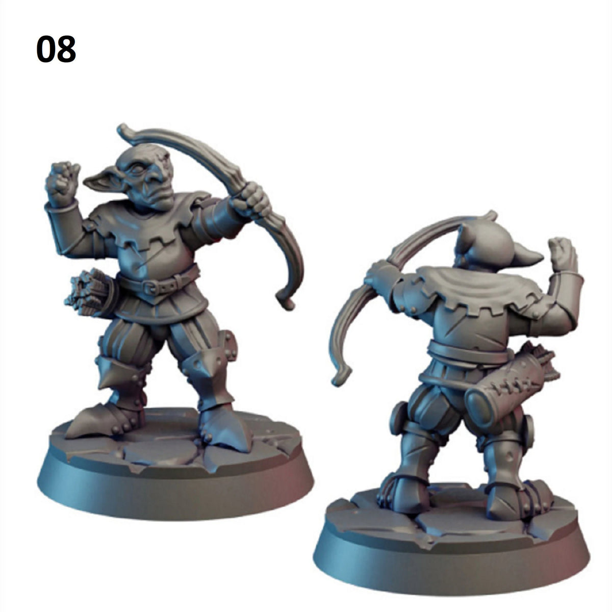 
8 Pc Goblin Guard Set DnD Dungeons and
