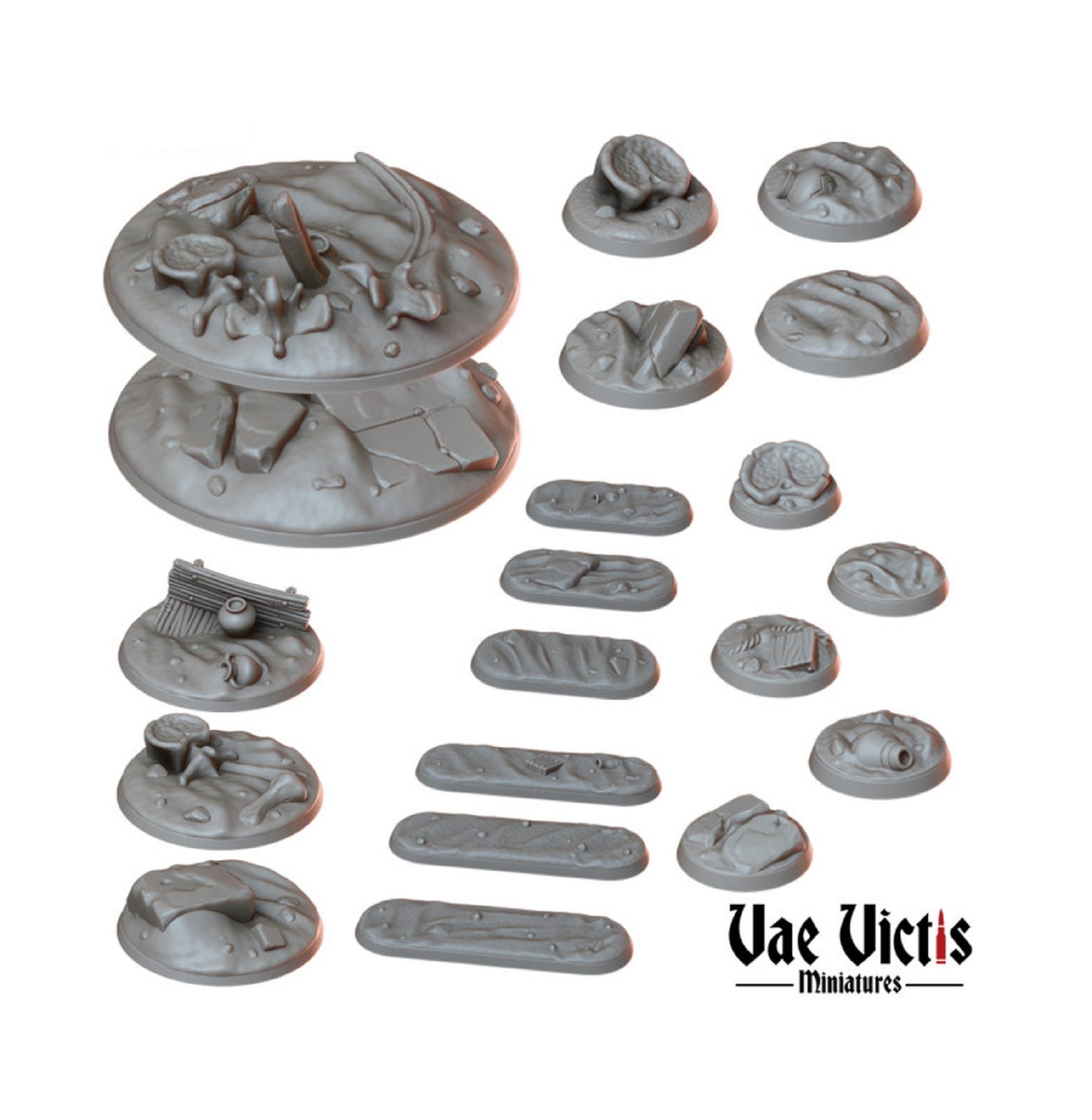 Desert Bases, Sand Bases DnD, Dungeons and Dragons, Miniatures, 28mm, 32mm, 60mm, 100mm, Pathfinder, Tabletop RPG, Vae Victis