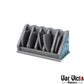 
Miniature Weapons and Racks DnD Dungeons and Dragons 28mm/32mm DnD Armory Wargame Scatter Terrain Props Shields Axe Halberd Fantasy TTRPG