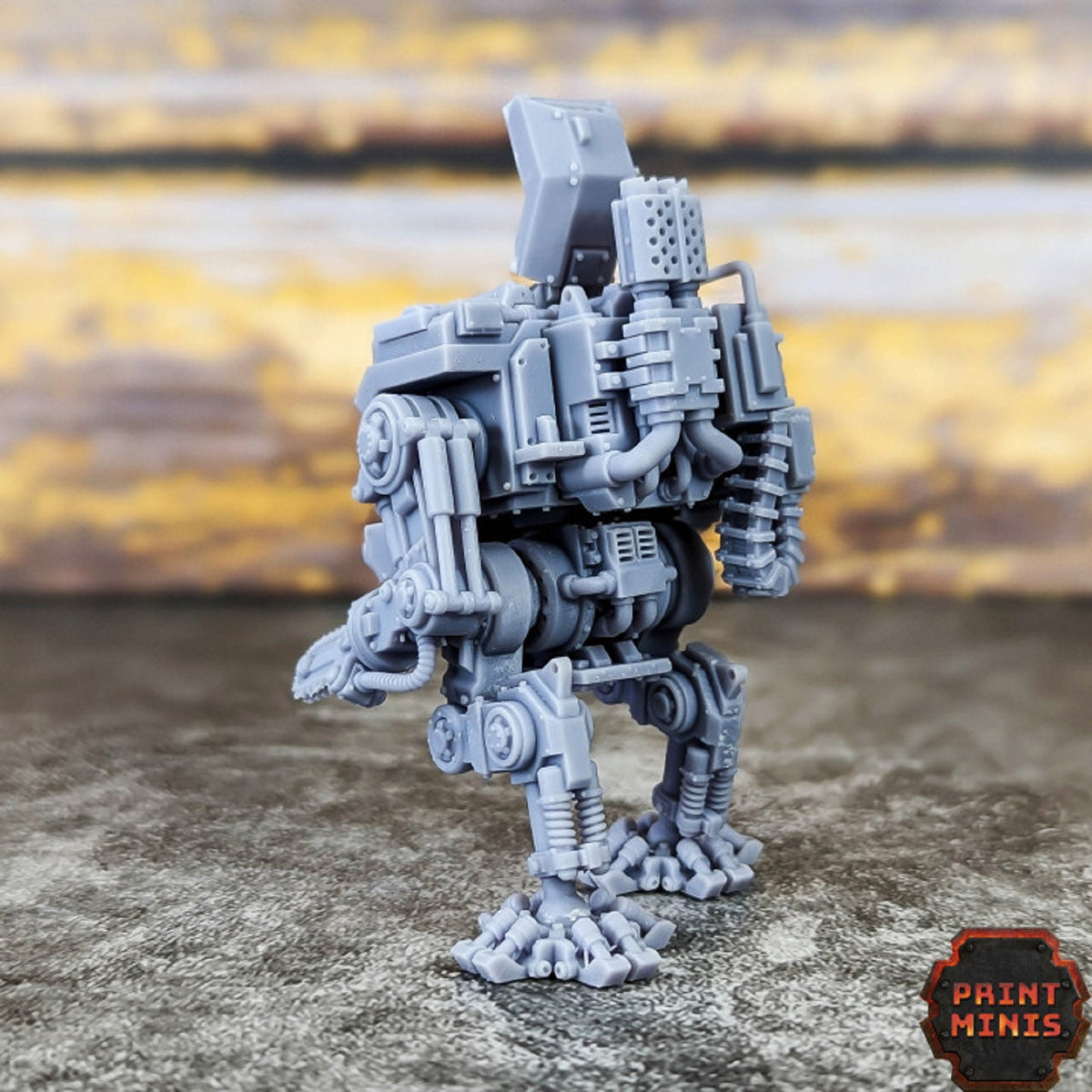 
Mech Walker, Sci-Fi, Miniatures, 4