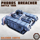
Tank Miniature Scifi Miniatures Wargaming Vehicles 28mm and 32mm Heroic Scale Sci-Fi Wargaming Tank Model