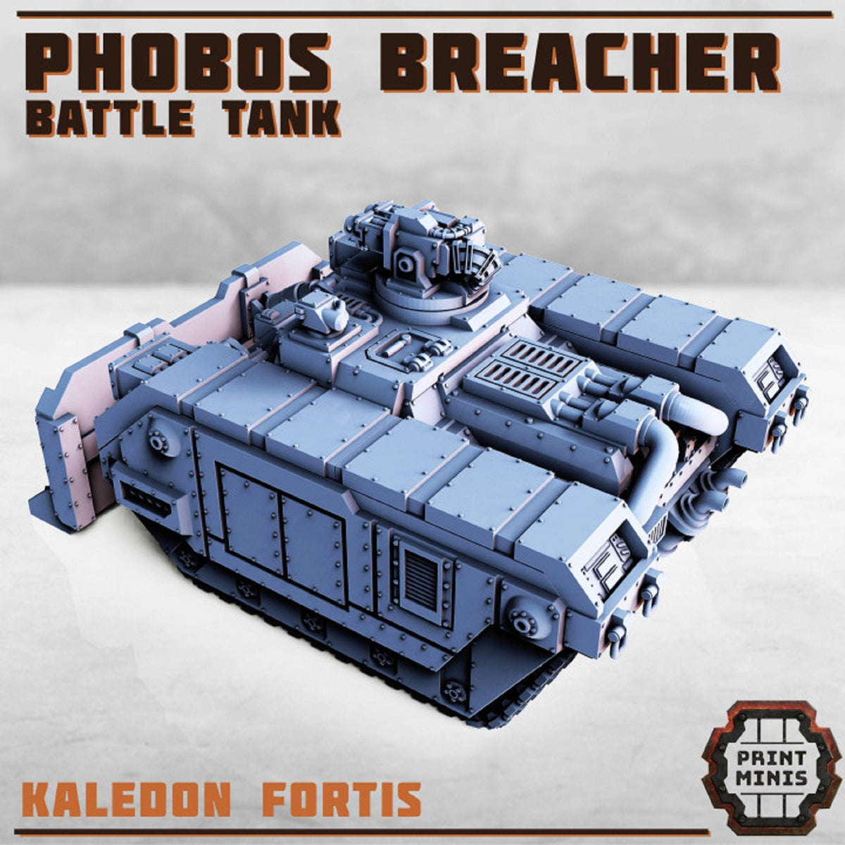 
Tank Miniature Scifi Miniatures Wargaming Vehicles 28mm and 32mm Heroic Scale Sci-Fi Wargaming Tank Model