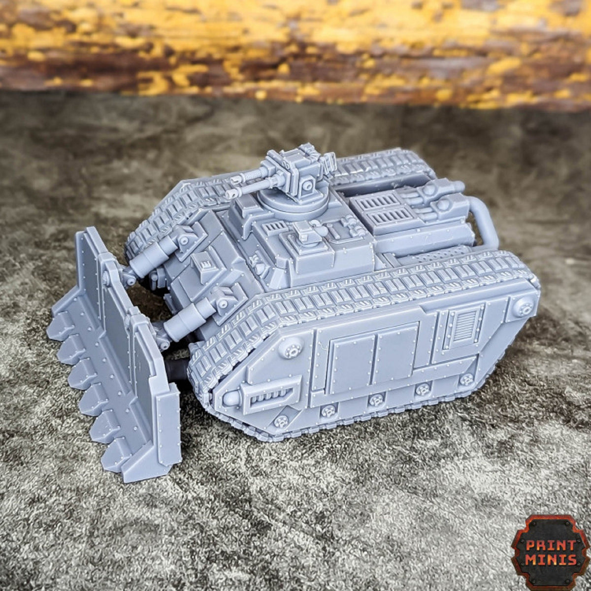 
Tank Miniature Scifi Miniatures Wargaming Vehicles 28mm and 32mm Heroic Scale Sci-Fi Wargaming Tank Model