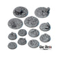 Forest Bases, DnD, Dungeons and Dragons, 25mm 32mm 60mm 100mm, Miniature Base, Tabletop RPG, Pathfinder, Bases by Vae Victis Miniatures