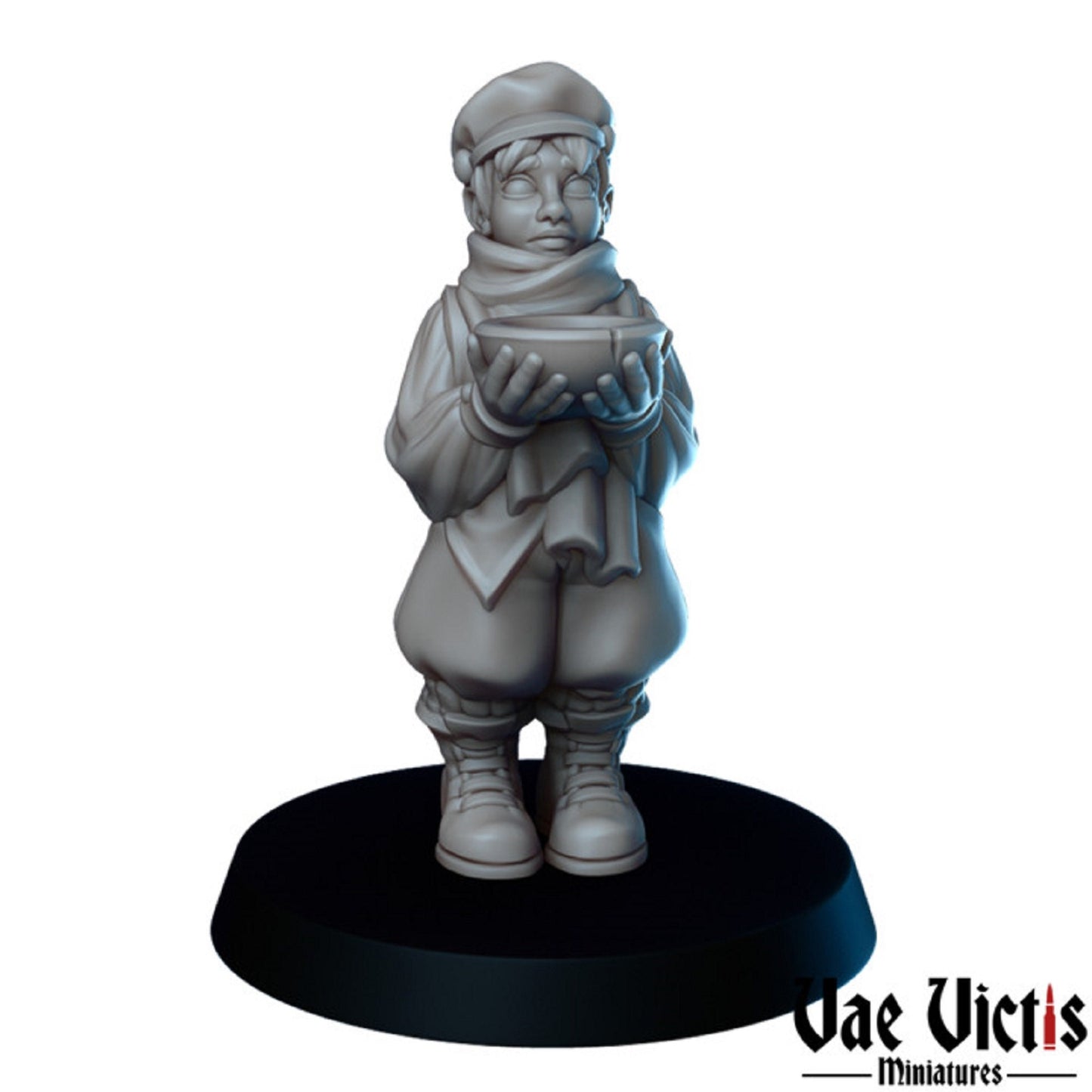 7pc Orphanage Set 18mm/32mm DnD Dungeons and Dragons D&D Townsfolk Children Pathfinder Fantasy miniature by Vae Victis