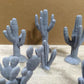 Cacti Plants DnD Dungeons and Dragons Desert Plant Scatter for 28mm 32mm terrain, D&D Pathfinder Tabletop RPG games Desert Wasteland Terrain