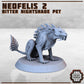
Neofelis DnD Monster, Miniature, Void Spawns, RPG Tabletop Pathfinder 3D Miniatures, Neofelis Bitter Nightshade Pets by Print Minis