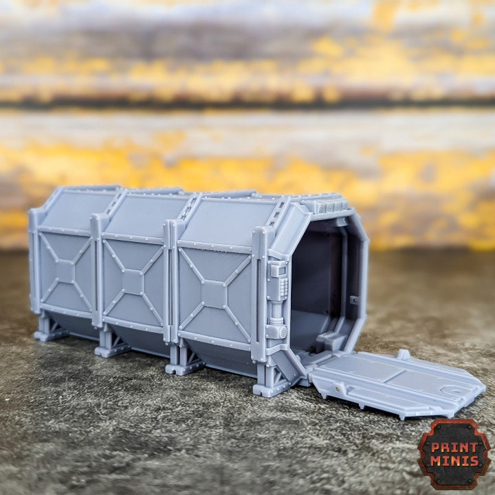 
Wasteland Colossus Heavy Transporter, Post Apocolypse, Stalker, Tabletop RPG, Wargaming 28mm Scale, Vehicles of the Wasteland, Print Minis