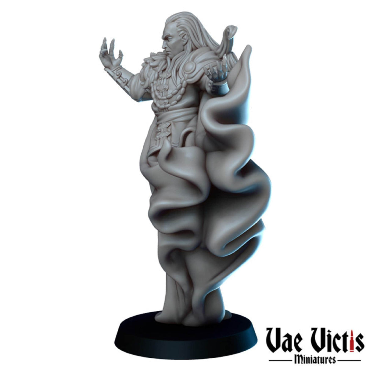 
Vampire DnD Dungeons and Dragons 28mm/32mm Monster Vampire Lord Miniature TTRPG Fantasy