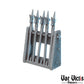 
Miniature Weapons and Racks DnD Dungeons and Dragons 28mm/32mm DnD Armory Wargame Scatter Terrain Props Shields Axe Halberd Fantasy TTRPG