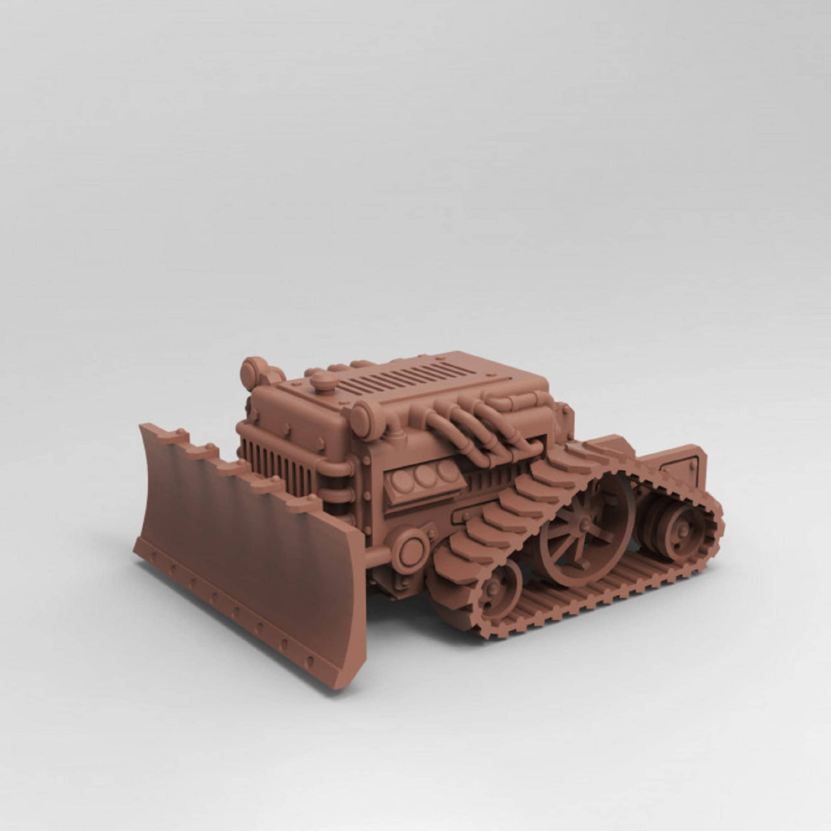 
Mini Bulldozer 28mm/32mm 3D Printed Miniature Fantasy TTRPG Wargame Miniature Ideal for Dioramas Tabletop Games Industrial Heavy Equipment
