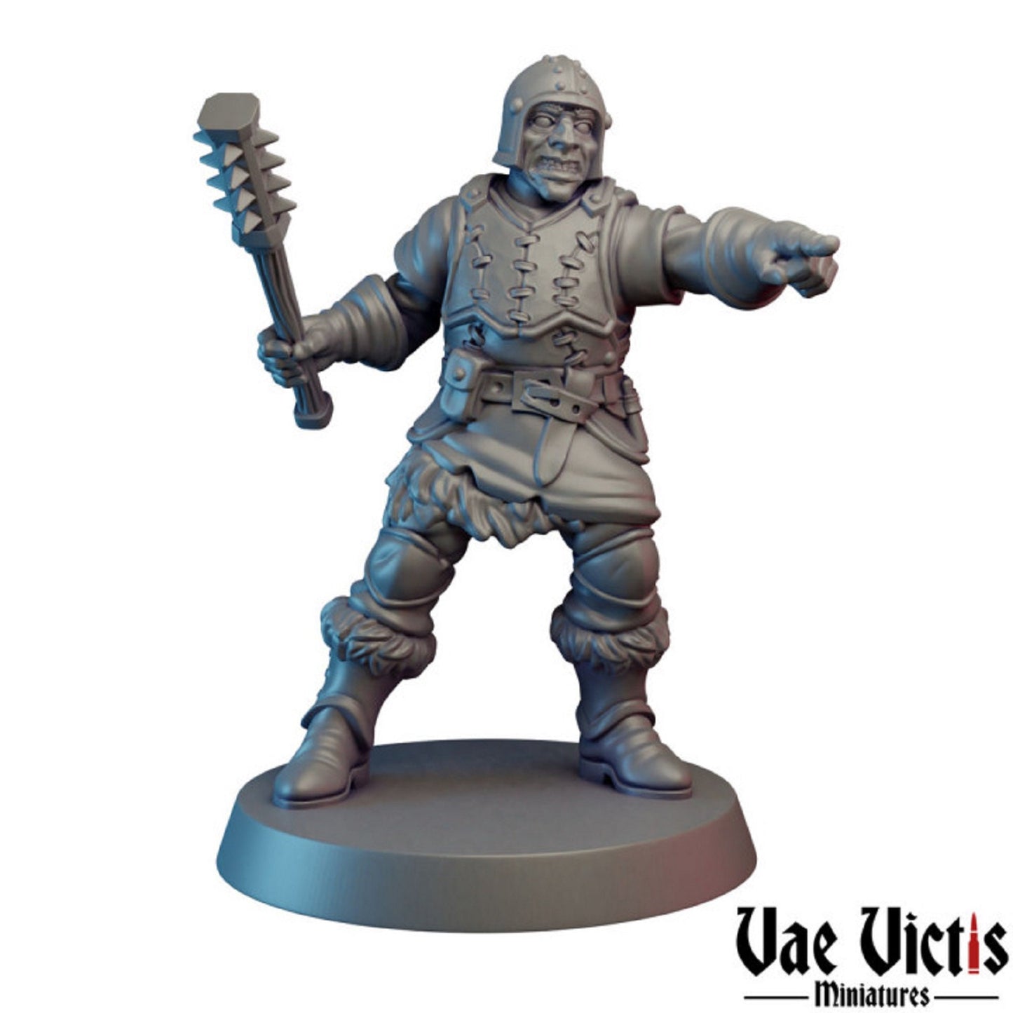 5pc Mercenary Set, DnD, Dungeons and Dragons, NPC Miniature, 5E Fantasy, 28mm or 32mm Scale by Vae Victis Miniatures