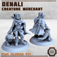 Denali Beast Merchant Miniature with Detailed Creature Perfect for Sci-fi RPGs, Industrial Settings, Available in 28mm or 32mm Scale