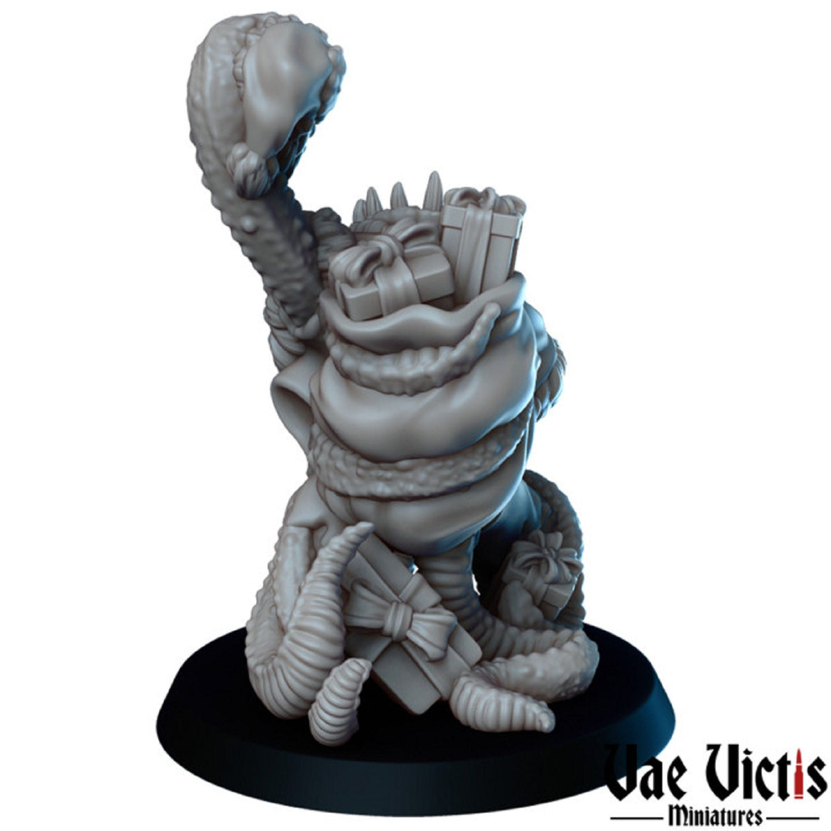 
Monster Miniature DnD Dungeons and Dragons 28mm/32mm Monstrous Santa TTRPG Fantasy Wargame NPCs